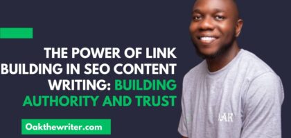 The Power of Link Building in SEO Content Writing: Building Authority and Trust