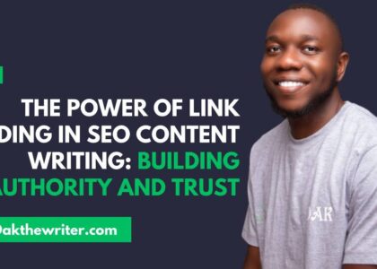 The Power of Link Building in SEO Content Writing: Building Authority and Trust