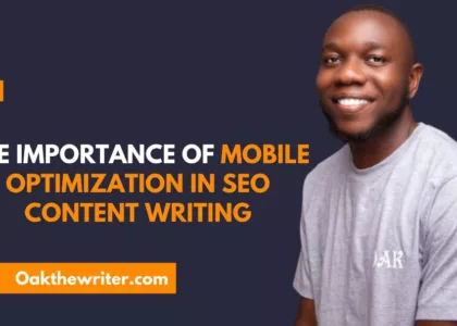 mobile optimisation in seo content writing